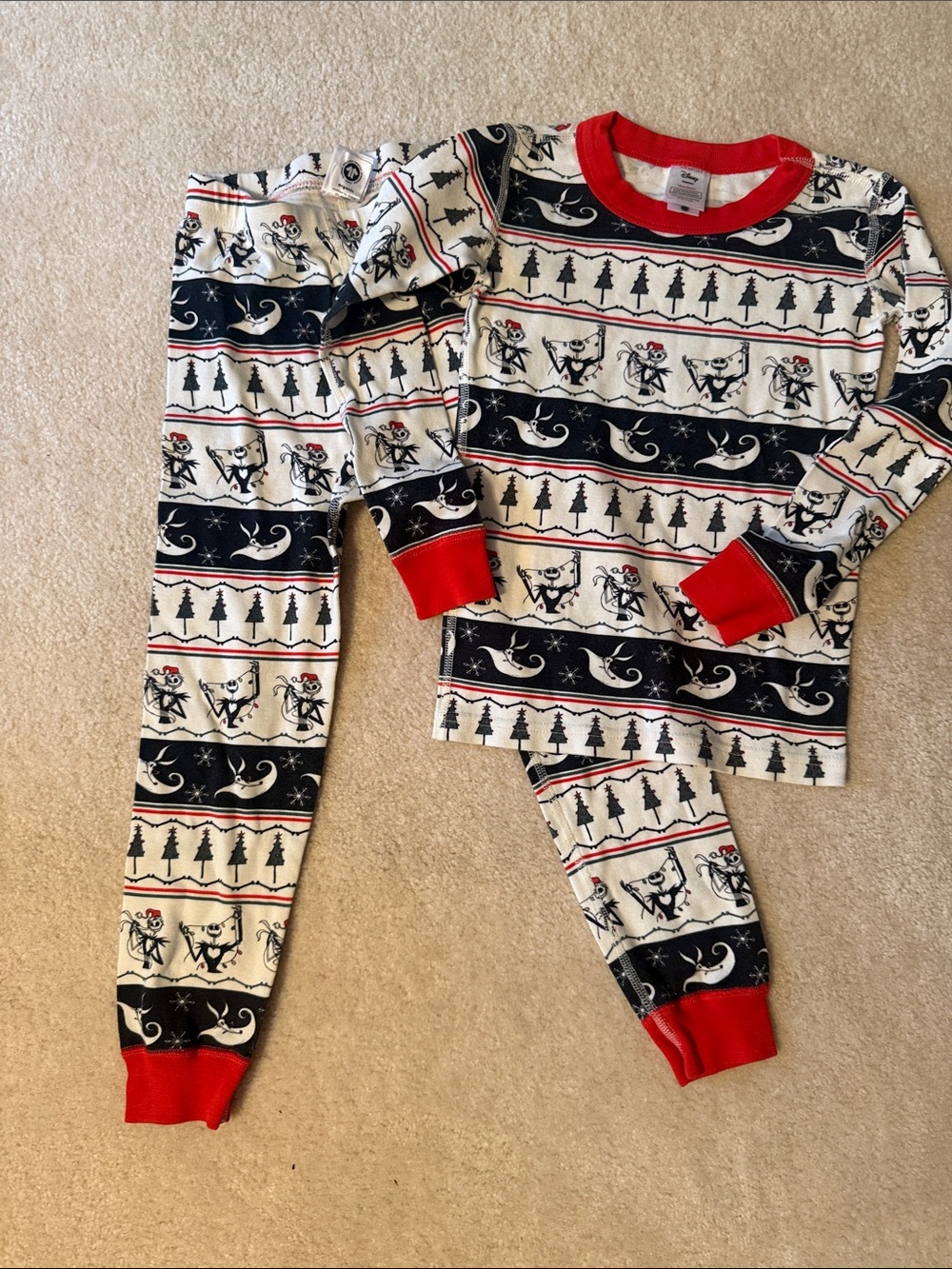 Hanna Andersson Tim Burton Nightmare before Christmas pajamas